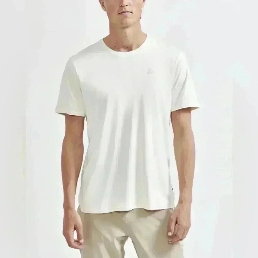 Craft Off-White Performance Tee - Men’s Size Medium